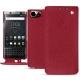 Blackberry Keyone leather case - Rouge passion