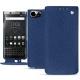 Lederschutzhülle Blackberry Keyone - Bleu frisson