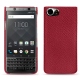 Capa em pele Blackberry Keyone - Rouge passion
