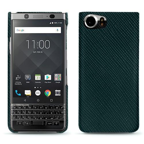 Blackberry Keyone leather caseVert séduisant ( Pantone #1d3c34 ) 