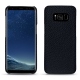 Coque cuir Samsung Galaxy S8 - Noir élégant