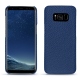Lederschutzhülle Samsung Galaxy S8 - Bleu frisson