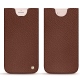 Capa em pele Apple iPhone 7 Plus - Marron délicat