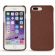 가죽 커버 Apple iPhone 7 Plus - Marron délicat