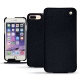 Apple iPhone 7 Plus leather case - Noir élégant
