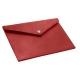 Astuccio per documenti di circolazione - Griffe 2 - Cerise vintage ( Pantone 185C ) 