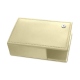 Business card holder - Griffe 1 - Beige ( Nappa - Pantone 7502C ) 