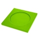 Square Coasters - x6 - Griffe 1 - Vert fluo