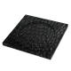 Sottobicchieri x6 - Quadrati - x6 - Griffe 1 - Autruche nero