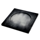 Sottobicchieri x6 - Quadrati - x6 - Griffe 1 - Gris Patine