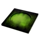 스퀘어 코스터 - x6 - Griffe 1 - Vert Patine