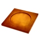 스퀘어 코스터 - x6 - Griffe 1 - Orange Patine