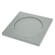 Bases para copos - Quadradas - x6 - Griffe 1 - Gris PU