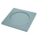 Square Coasters - x6 - Griffe 1 - Bleu Ciel PU