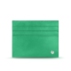 レザーのカードケース - Griffe 1 - Menthe vintage ( Pantone 562C ) 