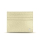 Kartenetui aus Leder - Griffe 1 - Ivoire ( Sleek P C12 - White ) 