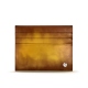 Leather card holder - Griffe 1 - Doré Patine