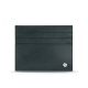 Leather card holder - Griffe 1 - Blu marino