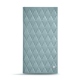 Rechnungsumschlag - 24 x 12 cm - Bleu ciel - Couture ( Nappa - Pantone 277C ) 