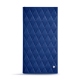Portafatture - 24 x 12 cm - Bleu océan - Couture ( Nappa - Pantone 293C ) 