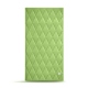 Portafatture - 24 x 12 cm - Vert olive - Couture ( Nappa - Pantone 578U ) 