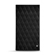 Portafatture - 24 x 12 cm - Ebène - Couture ( Sleek P C12 - Black ) 