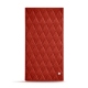 Bill folder - 24 x 12 cm - Papaye - Couture ( Pantone 180C ) 