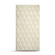 Bill folder - 24 x 12 cm - Blanc escumo - Couture