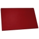 Leather folding desk blotter - Rouge PU