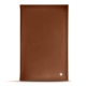 Portafatture - 20 x 12 cm - Marron ( Nappa - Pantone 1615C ) 