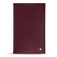 发票夹 - 20 x 12 cm - Lie de vin ( Pantone 5115C ) 