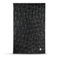 Rechungsumschlag - 20 x 12 cm - Autruche nero