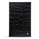 Rechungsumschlag - 20 x 12 cm - Crocodile nero