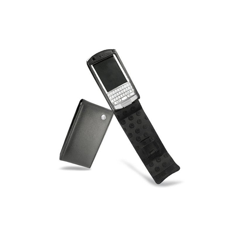 Sony Ericsson P990i leather case - Noir ( Nappa - Black ) 