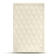 Porta-faturas - 20 x 12 cm - Blanc - Couture ( Bologna - White ) 