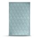 Rechungsumschlag - 20 x 12 cm - Bleu ciel - Couture ( Nappa - Pantone 277C ) 