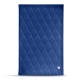 Portafatture - 20 x 12 cm - Bleu océan - Couture ( Nappa - Pantone 293C ) 