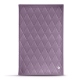 发票夹 - 20 x 12 cm - Lilas - Couture ( Nappa - Pantone 2645U ) 