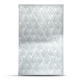 Porte factures - 20 x 12 cm - Platinium - Couture