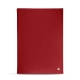 Portamenu  room service A4 - Griffe 1 - Rouge ( Nappa - Pantone 199C ) 