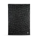 Funda para menús de servicio de habitación A4 - Griffe 1 - Autruche nero