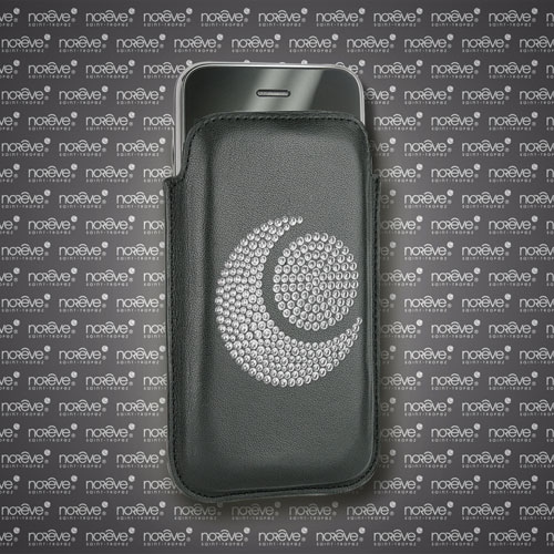 Housse cuir Apple iPhone Diamants