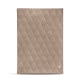 Room service menu holder A4 - Griffe 1 - Taupe vintage - Couture
