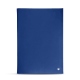 Menüumschlag Zimmerservice A5 - Griffe 1 - Bleu océan ( Nappa - Pantone 293C ) 