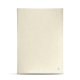 Portamenu room service A5 - Griffe 1 - Blanc (  Nappa - White ) 