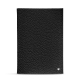 Room service menu holder A5 - Griffe 1 - Ebène ( Sleek P C12 - Black ) 