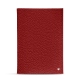 Funda para menús de servicio de habitación A5 - Griffe 1 - Tomate ( Pantone 187C ) 