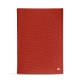 Funda para menús de servicio de habitación A5 - Griffe 1 - Papaye ( Pantone 180C ) 