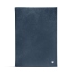 Portamenu room service A5 - Griffe 1 - Jean vintage ( Roughtcut - Pantone 285U  ) 