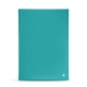 Funda para menús de servicio de habitación A5 - Griffe 1 - Bleu fluo